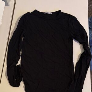 Zara Elegant Black Top